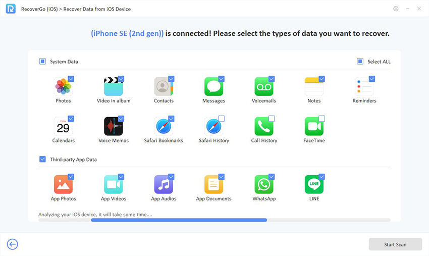 recovergo ios guide - prepare to recover data from iphone