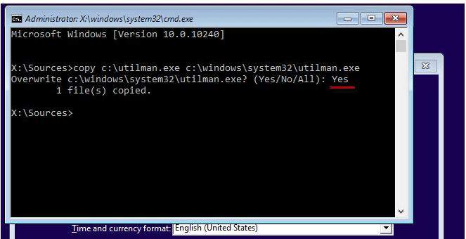 restore utility manager