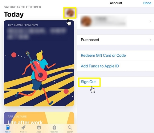 Remove Someone Else’s Apple ID in App Store