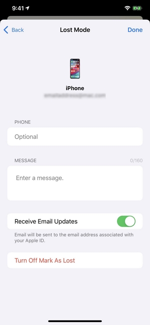 how to remove lost mode on iphone