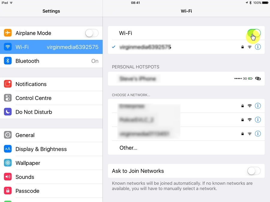 Check Your Wi-Fi Connection 