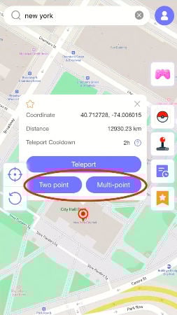 Pokemon Go Hacks for iPhone AnyGo tool spoof the iphone location