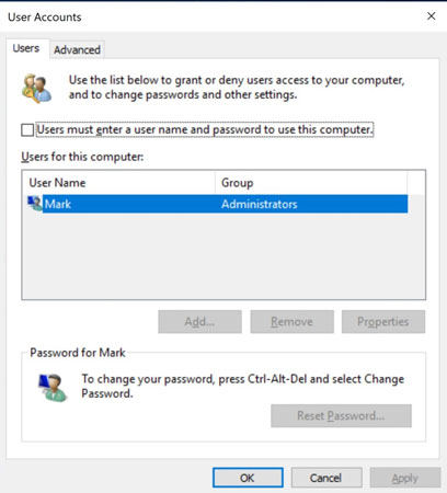 how to unlock a locked computer without password windows 10
