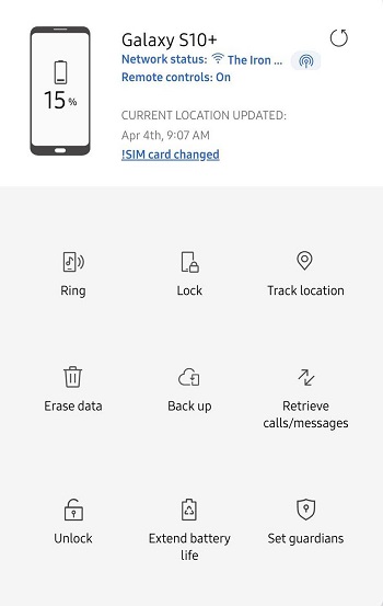 Unlock Samsung Pattern Lock without Losing Data via Find My Mobile