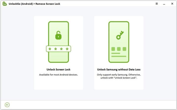 unlock screen lock without data loss