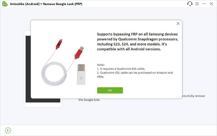 unlockgo android guide prepare qualcomm edl cable
