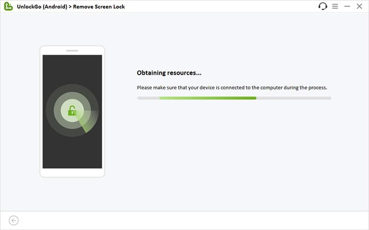 unlockgo android obtaining resources