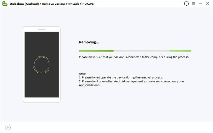 unlockgo android removing huawei frp