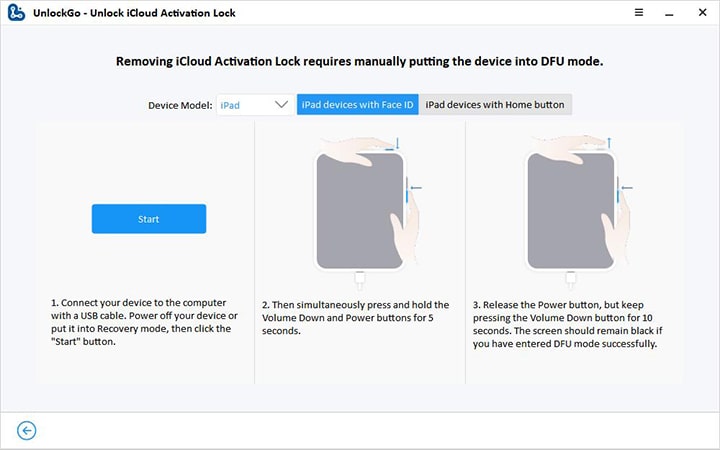 put ipad into dfu mode