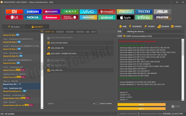 unlocktool net erase frp xiaomi redmi poco