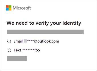 microsoft account password reset