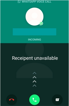 whatsapp call unavailable