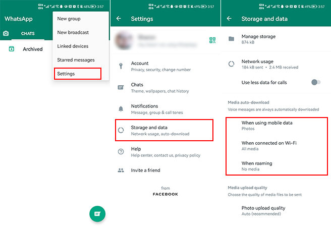 Save WhatsApp photos