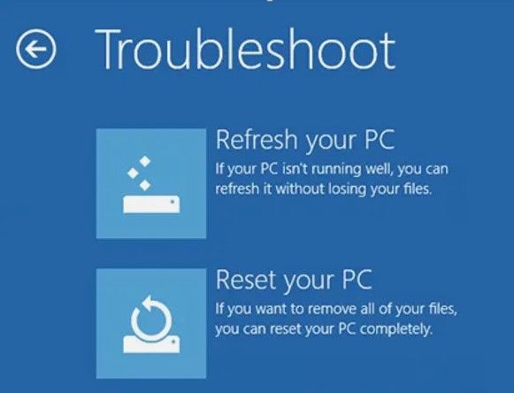 windows 8 password reset