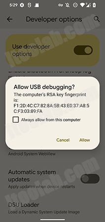 flash Pixel 6 from Android 13 to Android 12