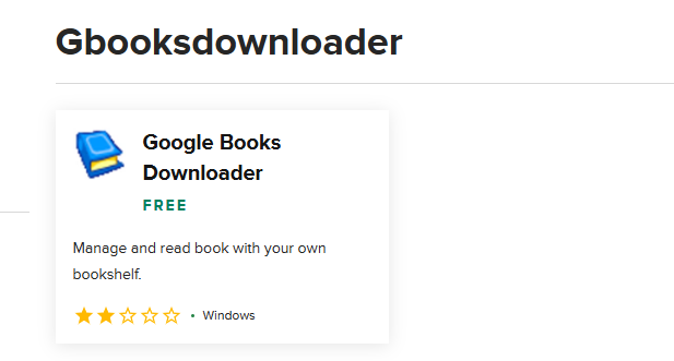gbooks downloader