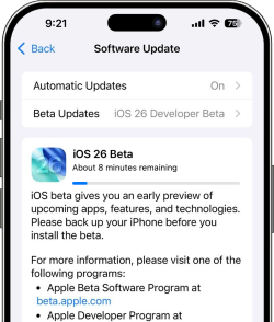 iOS Taking Forever to Update