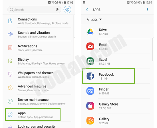 clear cache of app to speed up Android phone