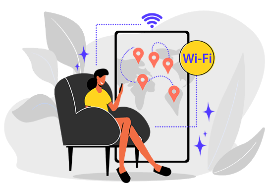 Falsificación por Wi-Fi